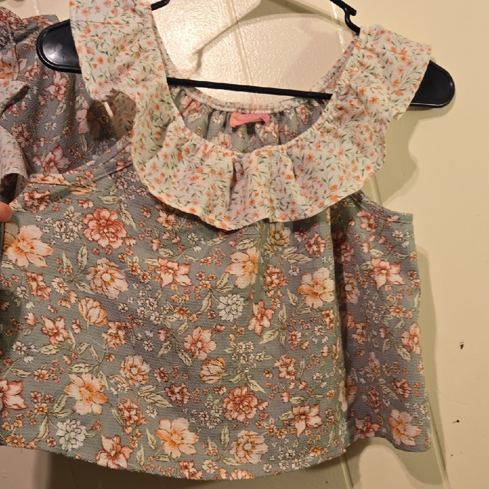 Floral Kids Matching Set - Picture 3 of 7